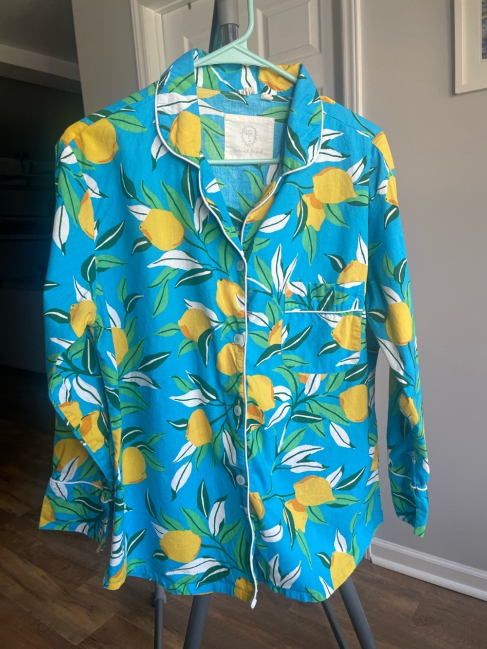 Printfresh Lemon Zest pajama set - Picture 2 of 8